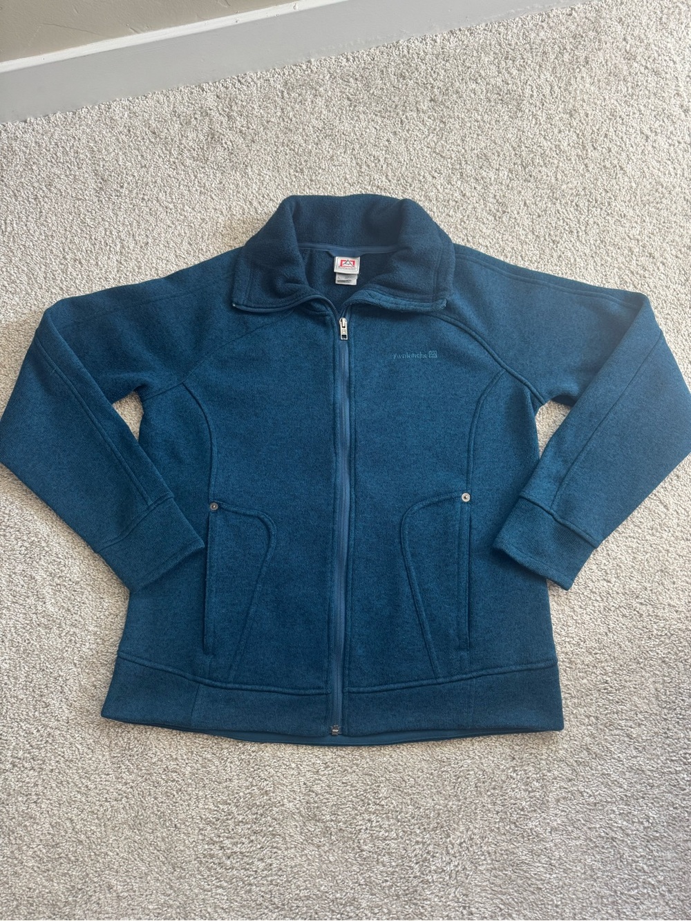 Avalanche Men's Full-Zip Fleece Jacket in Blue
